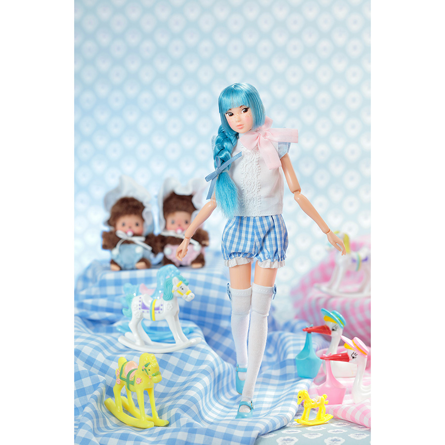 momoko DOLL ベビチッチアイドル Blue 5