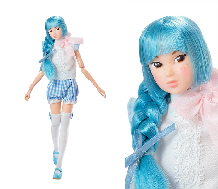 momoko DOLL ベビチッチアイドル Blue